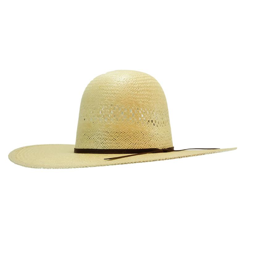 shape a straw cowboy hat